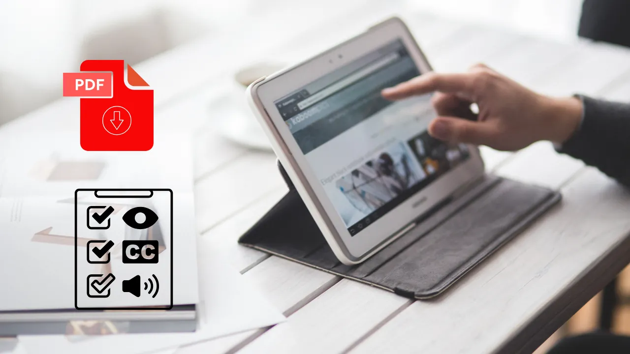 Creating accessible tables in Adobe Acrobat Pro for ADA Title II compliance